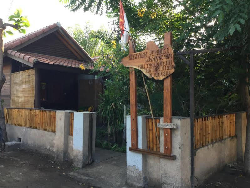 Alexyane Paradise Bungalow Gili Trawangan Exteriér fotografie
